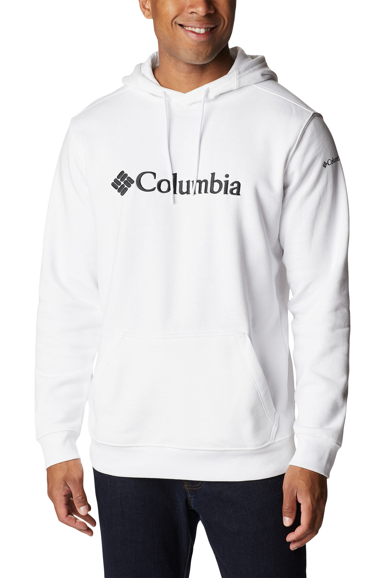 Columbia Sudadera con capucha Columbia hombre CSC Basic Logo&trade; II blanco