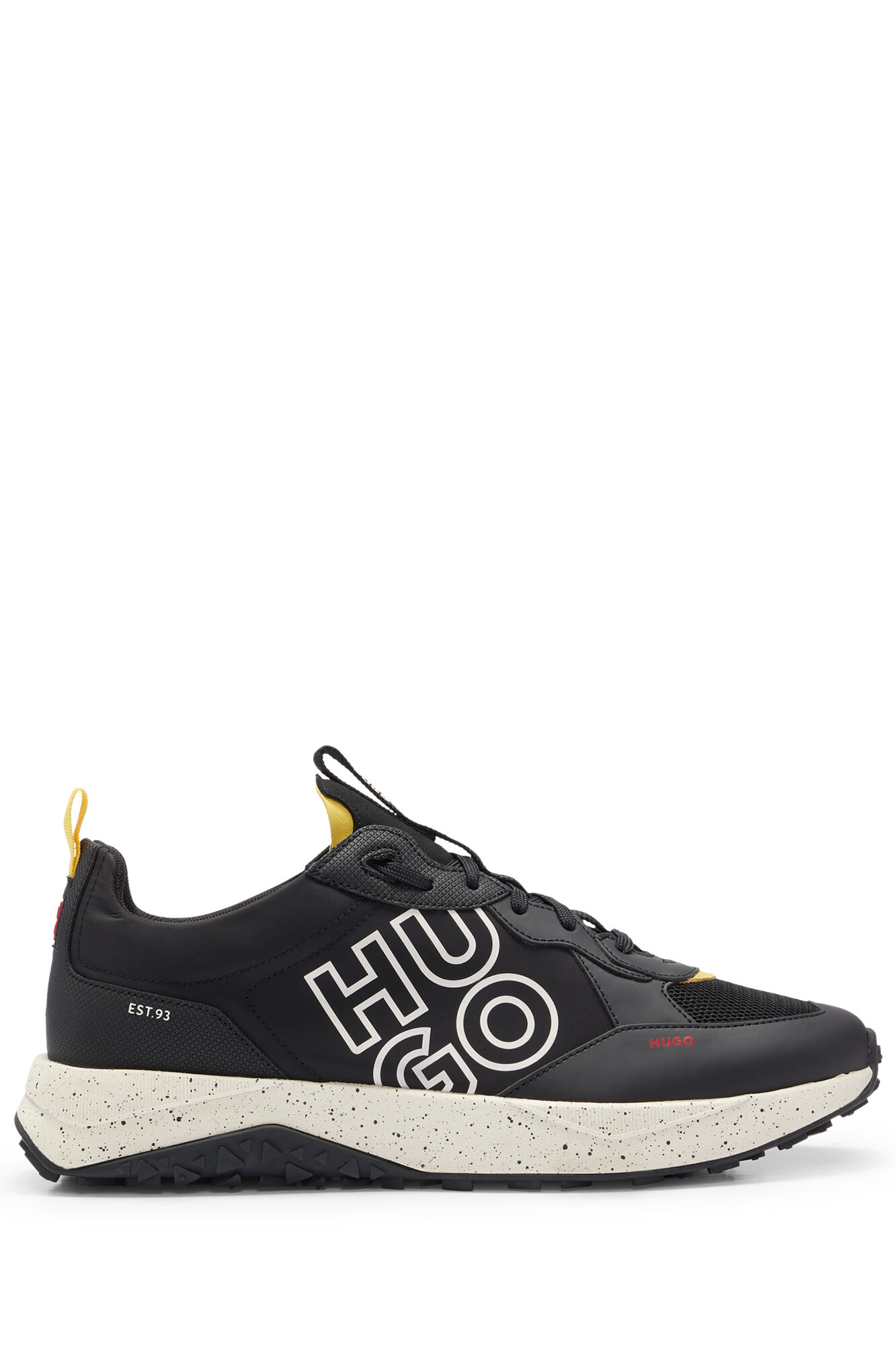 HUGO Sapatilhas com logo preto