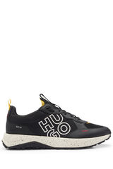 HUGO Sapatilhas com logo preto