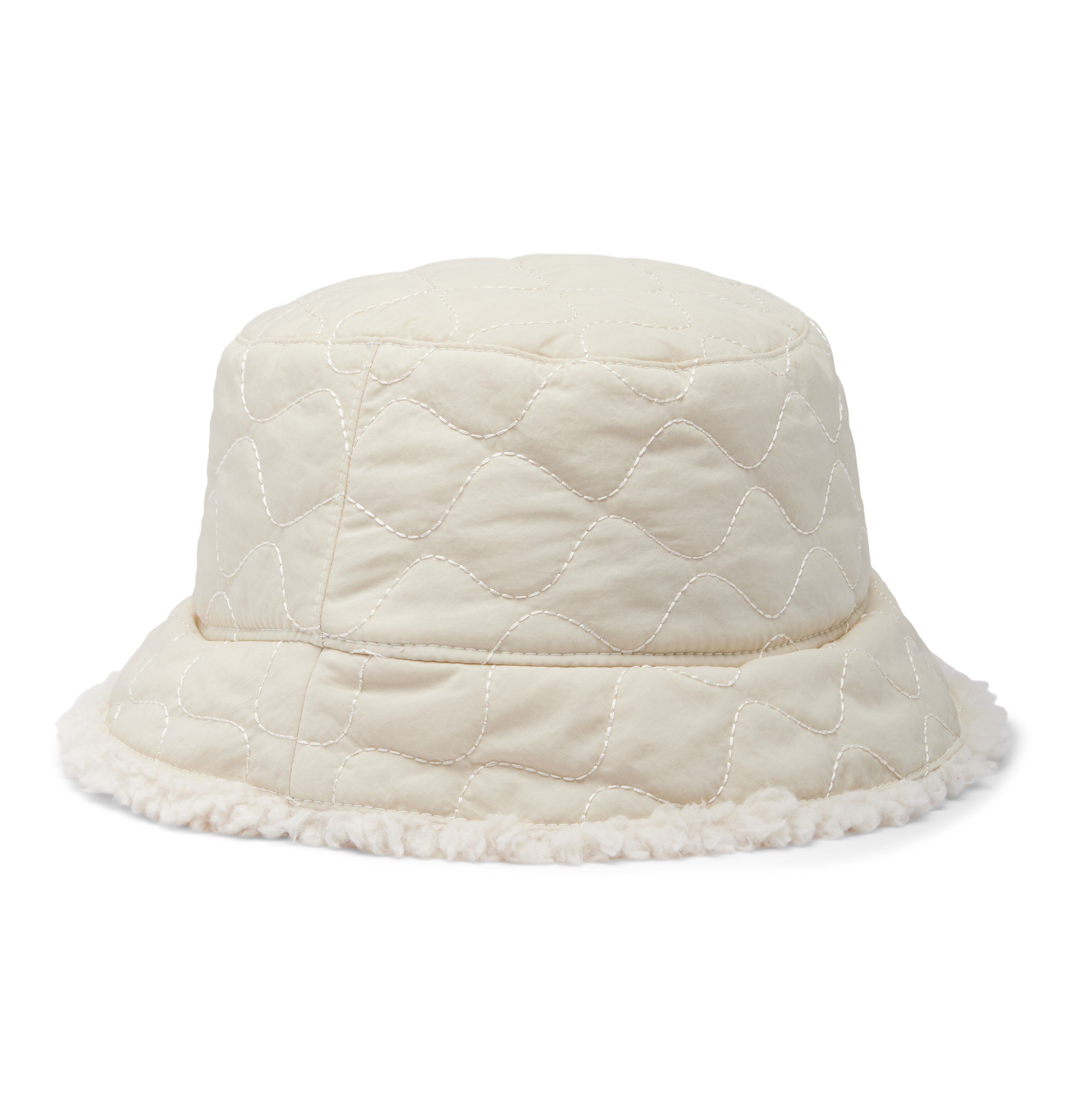 Columbia Sombrero de pescador acolchado y reversible de forro polar sherpa Winter Pass&trade; II unisex