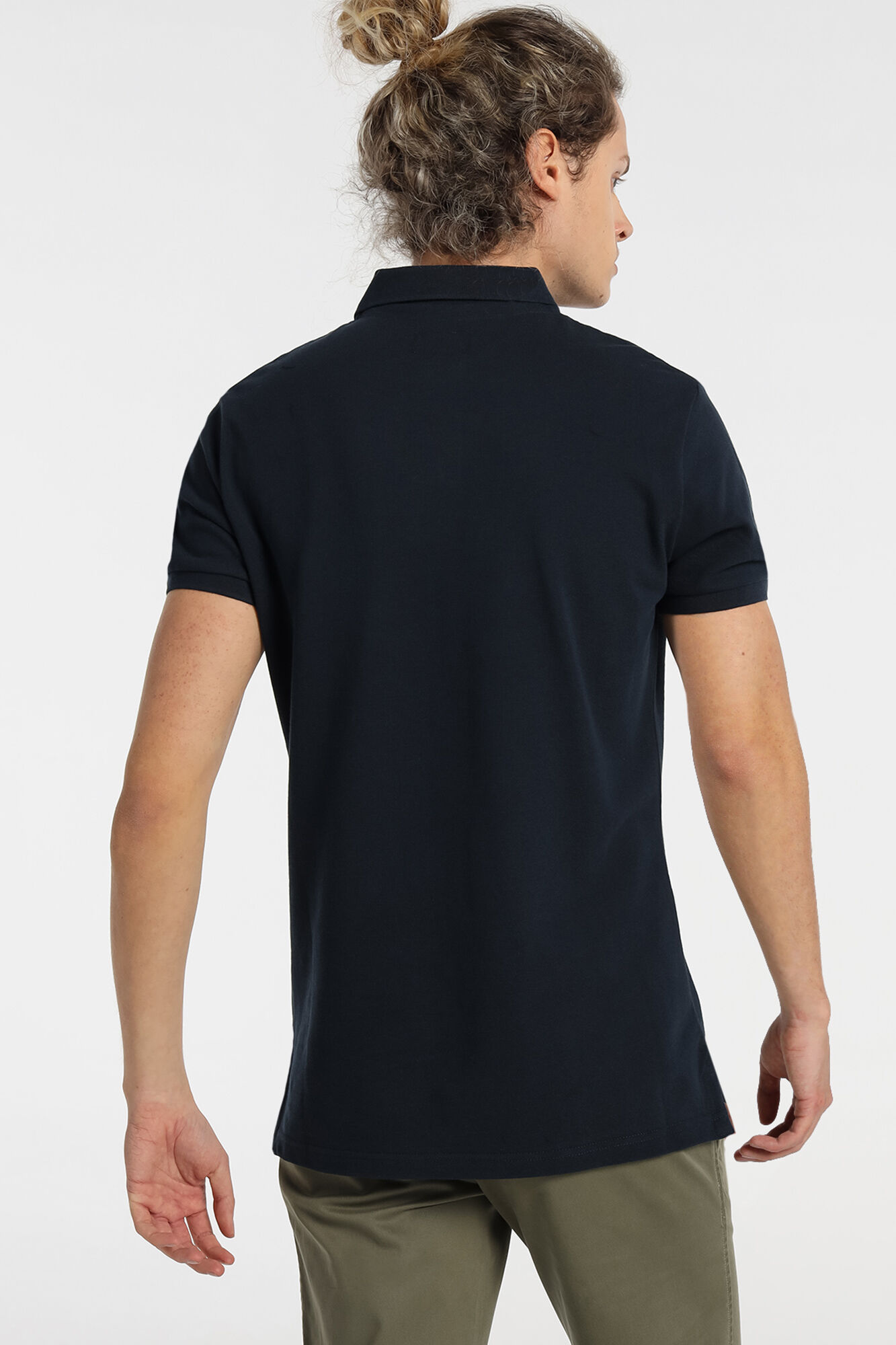 Lois Polo Manga Corta azul