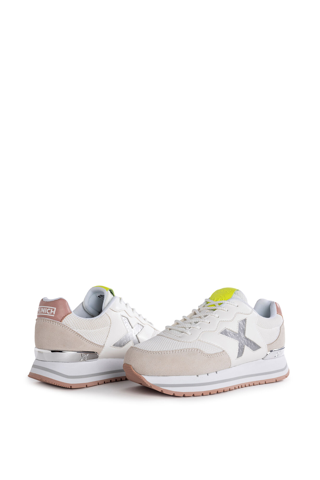 Munich Dash Sky trainers white