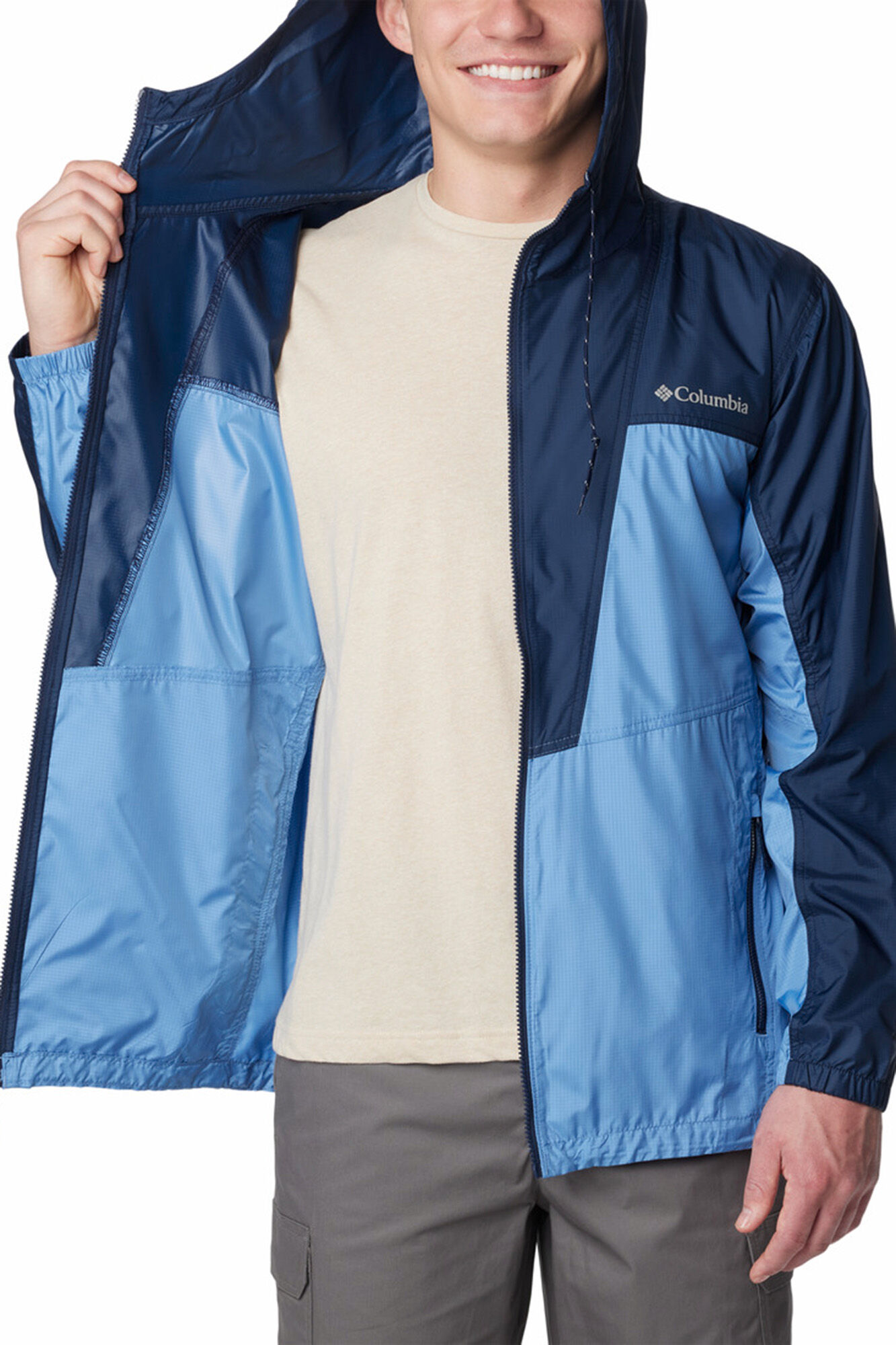 Columbia Columbia Trail Traveler&trade; windbreaker for men blue