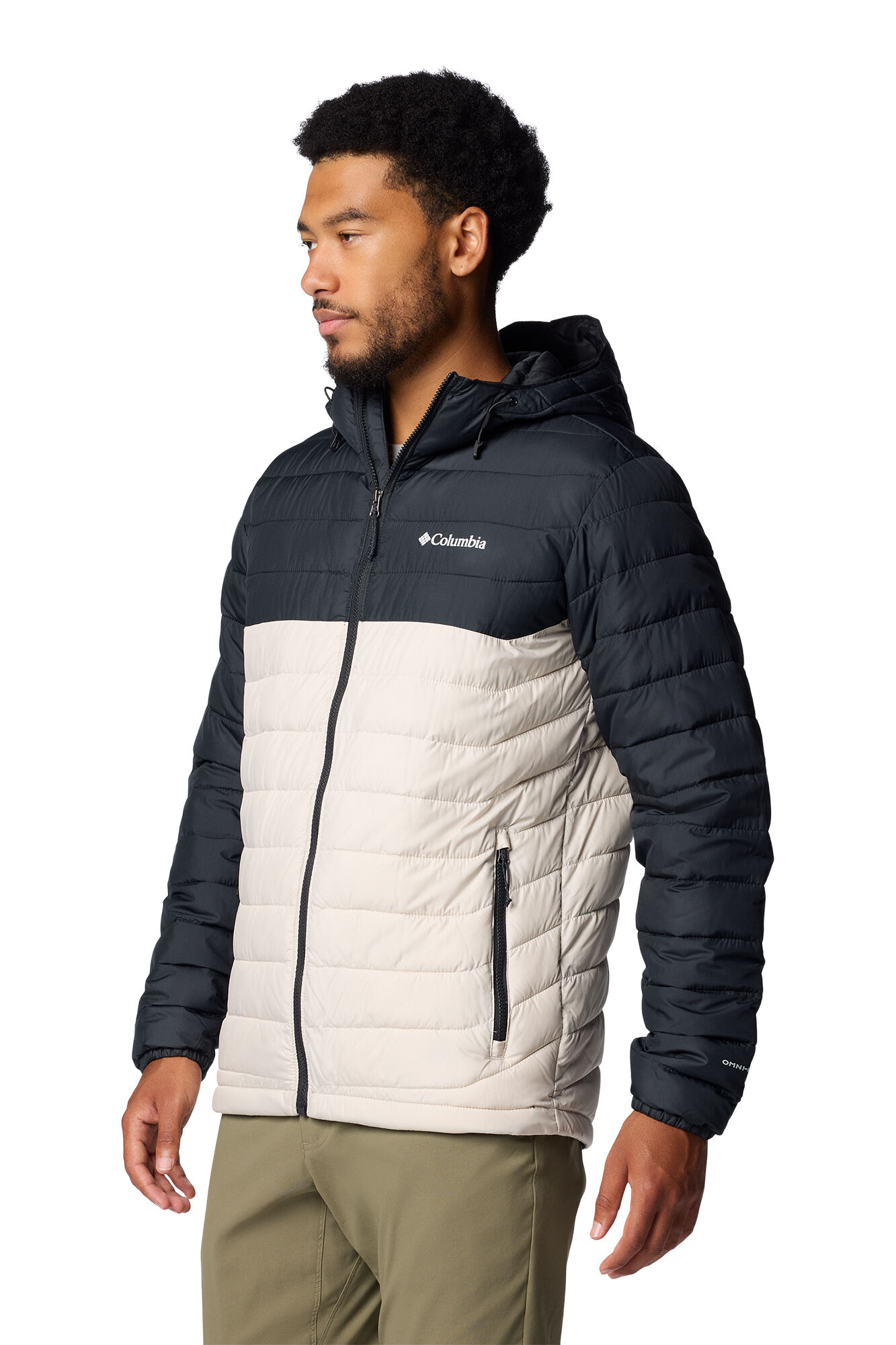 Columbia Columbia for men Powder Lite&trade; II Insulated hood Jacket - Large grey