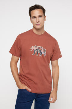 Springfield T-shirt de manga curta Columbia Rockaway River™ Outdoor para homem vermelho