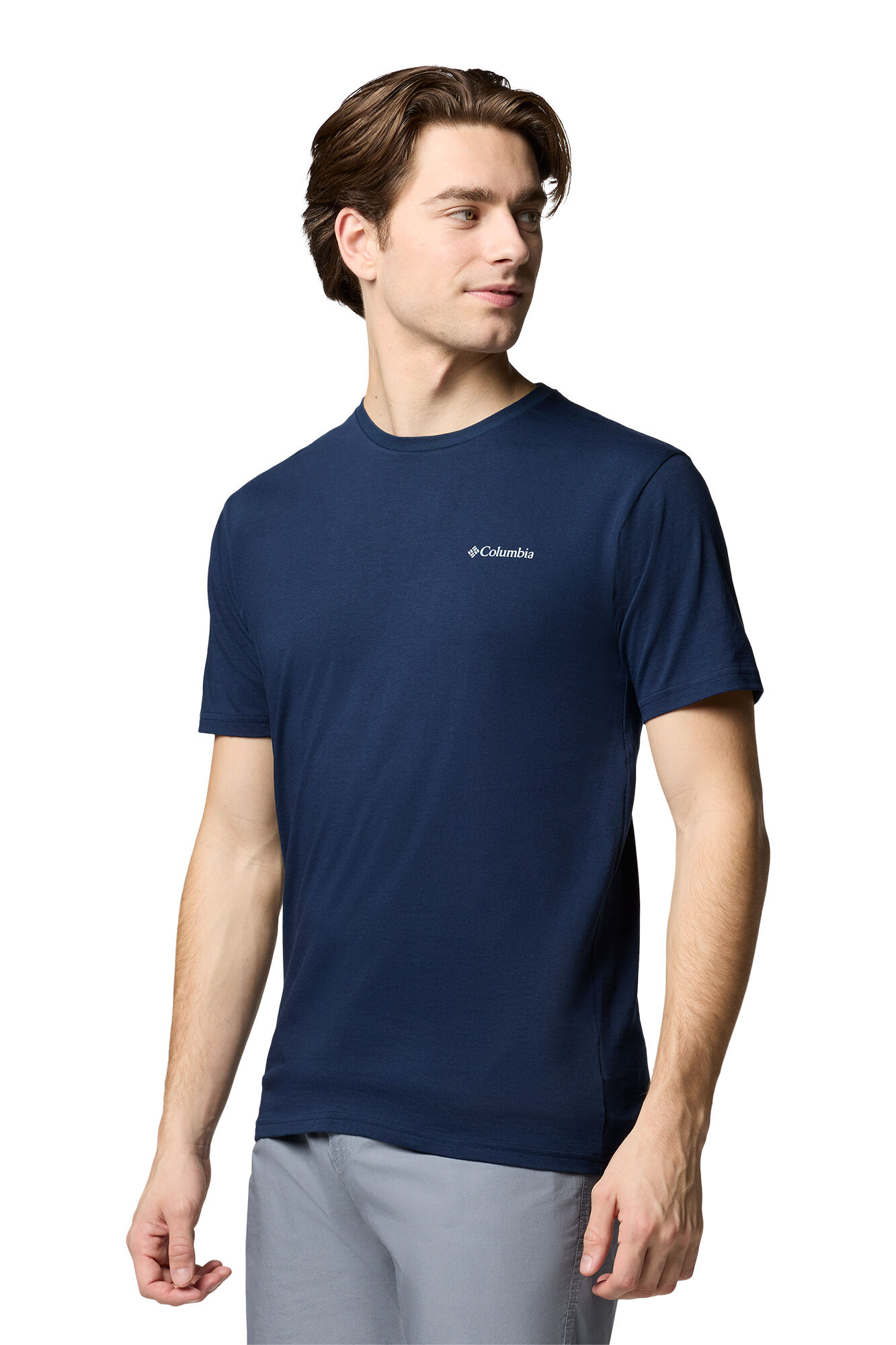 Columbia Camiseta de manga corta North Cascades&trade; de Columbia para hombre azul