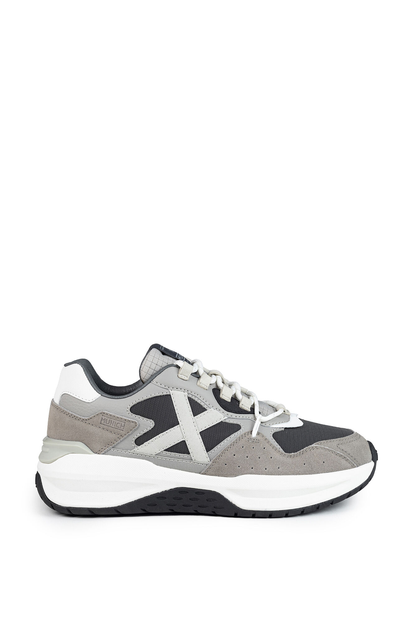 Munich Zapatilla deportiva de hombre gris