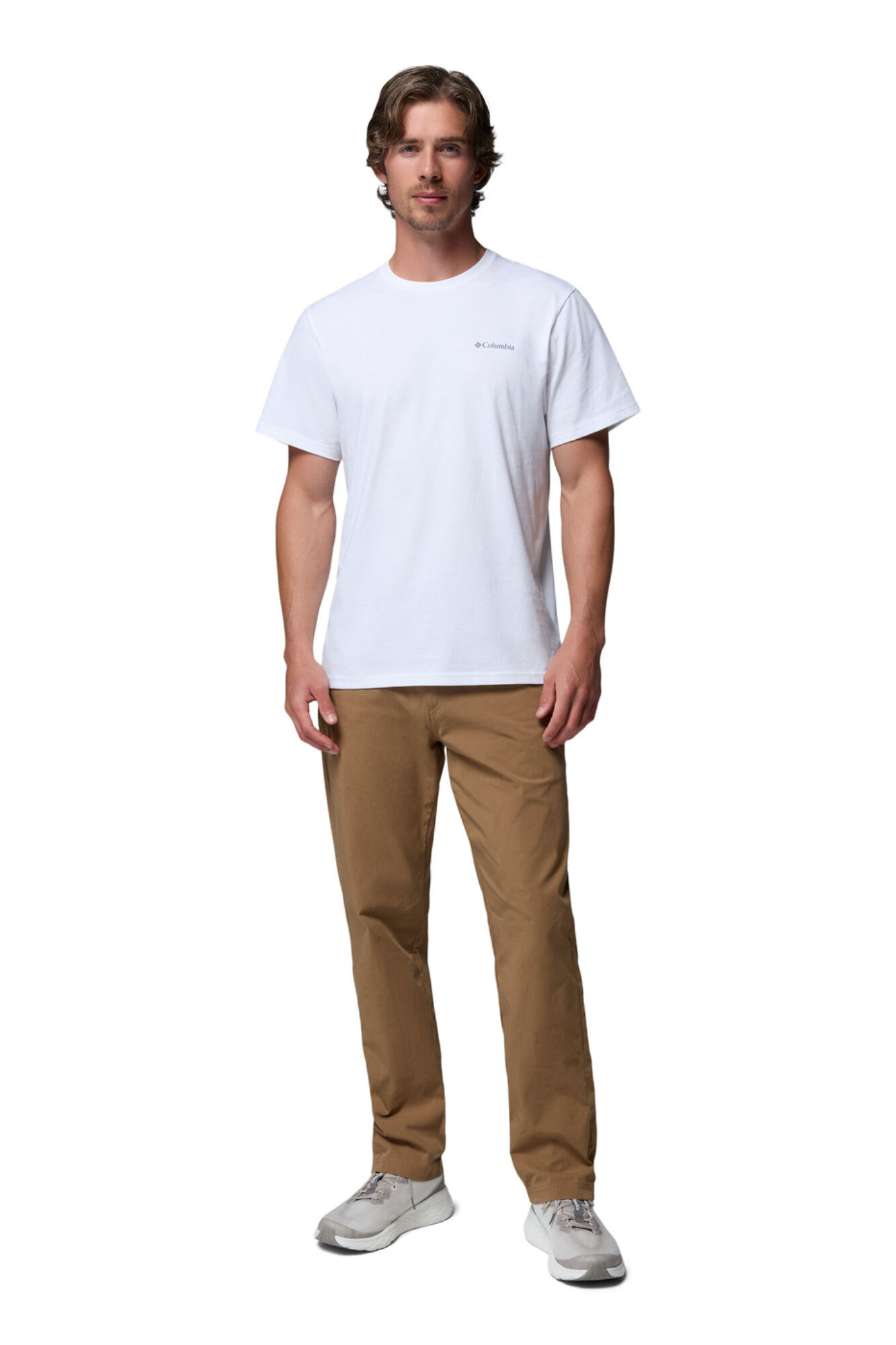 Columbia Camiseta con estampado de naturaleza en la espalda