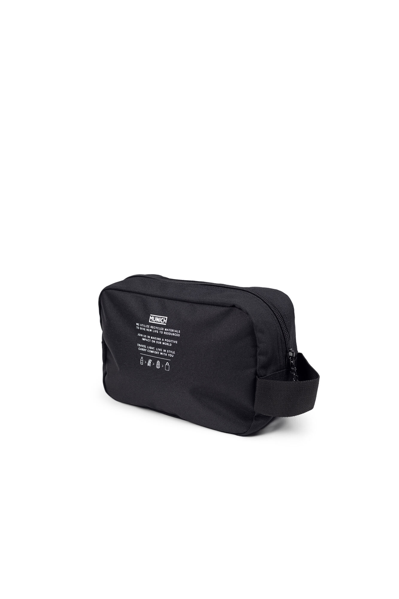 Munich Bolsa de higiene esportiva para academia preto