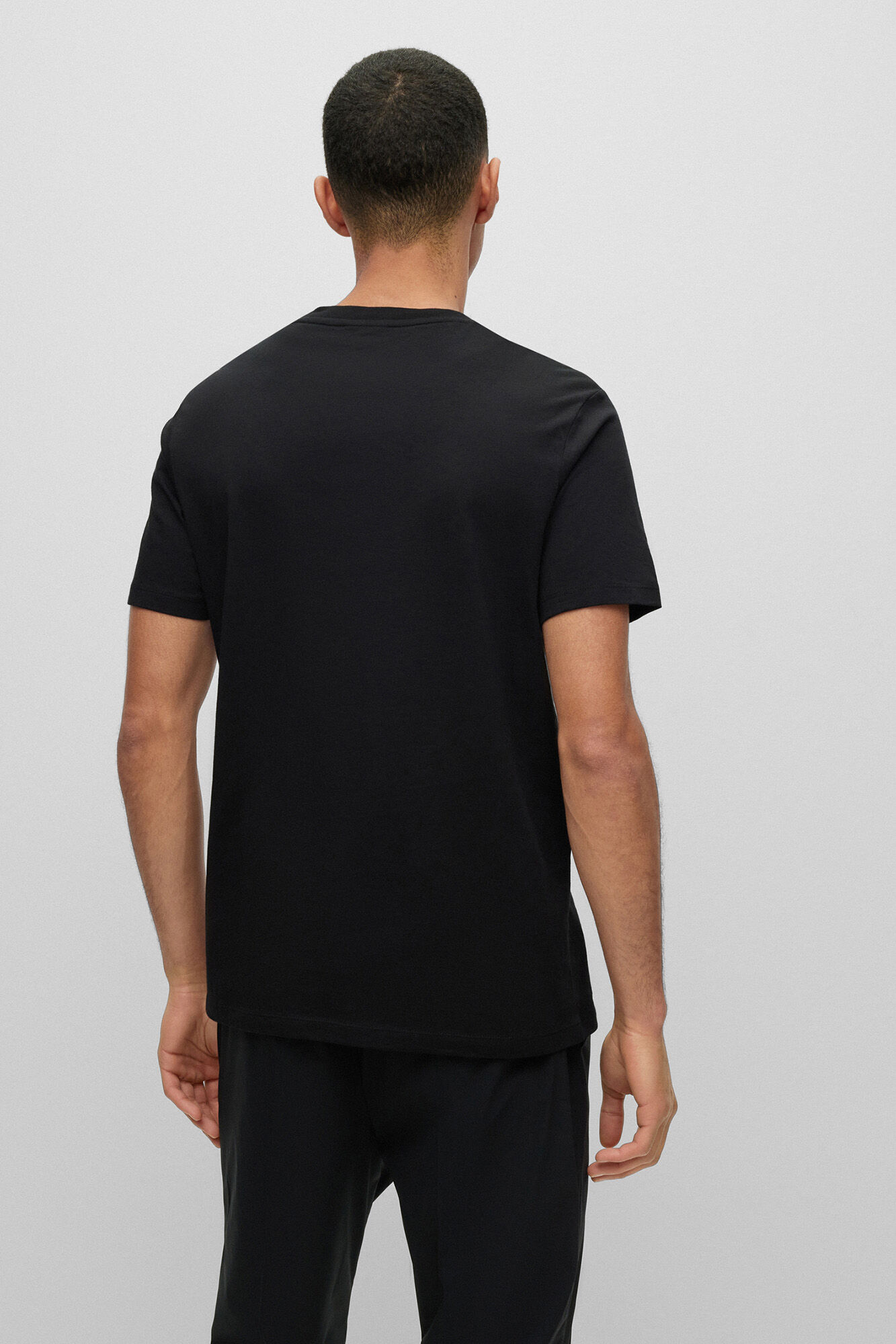 HUGO Short-sleeved T-shirt black