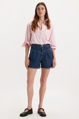 Levi's Short vaquero Featherweight Mom&trade; azul