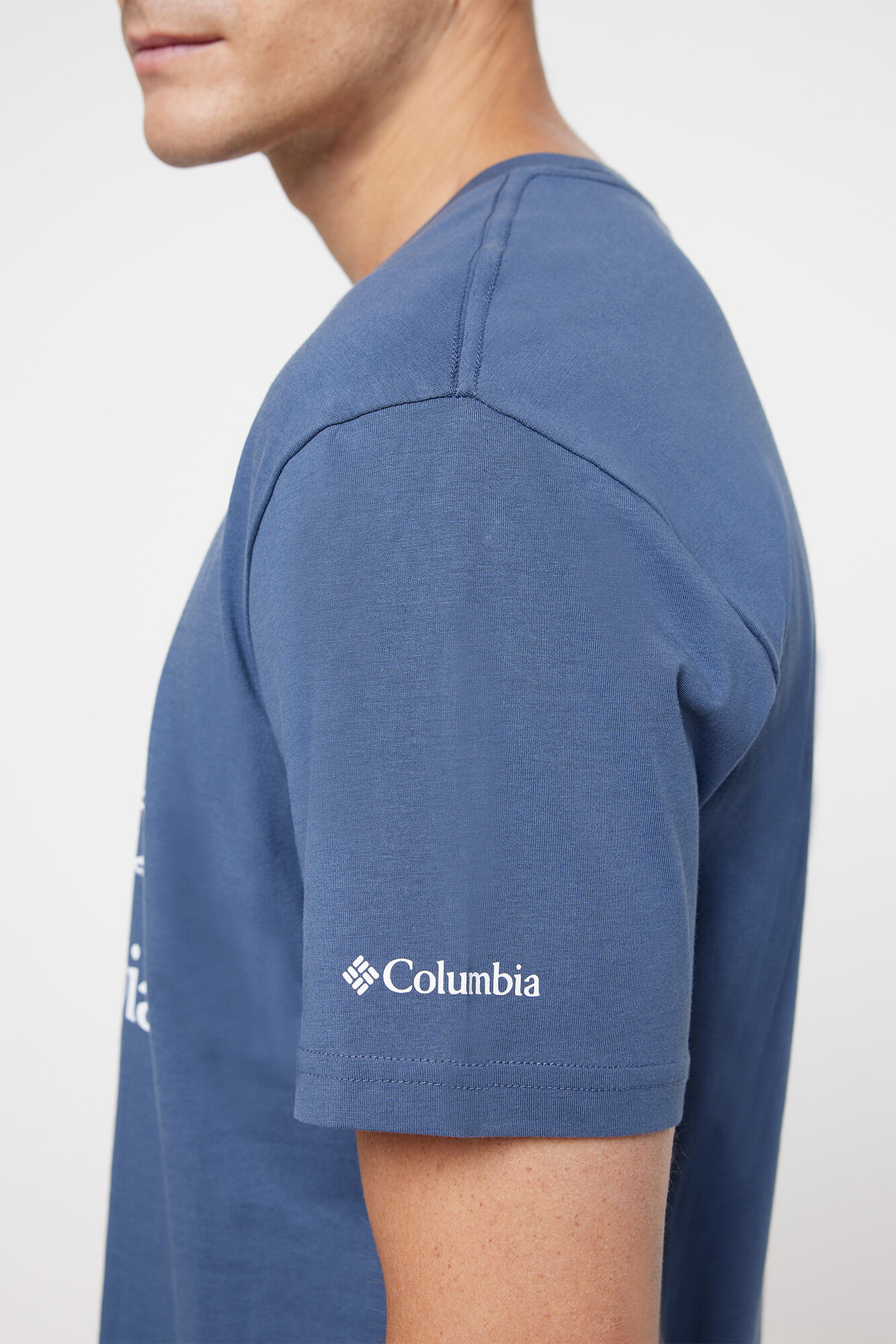 Columbia Camiseta estampada Columbia Path Lake&trade; II para hombre azul