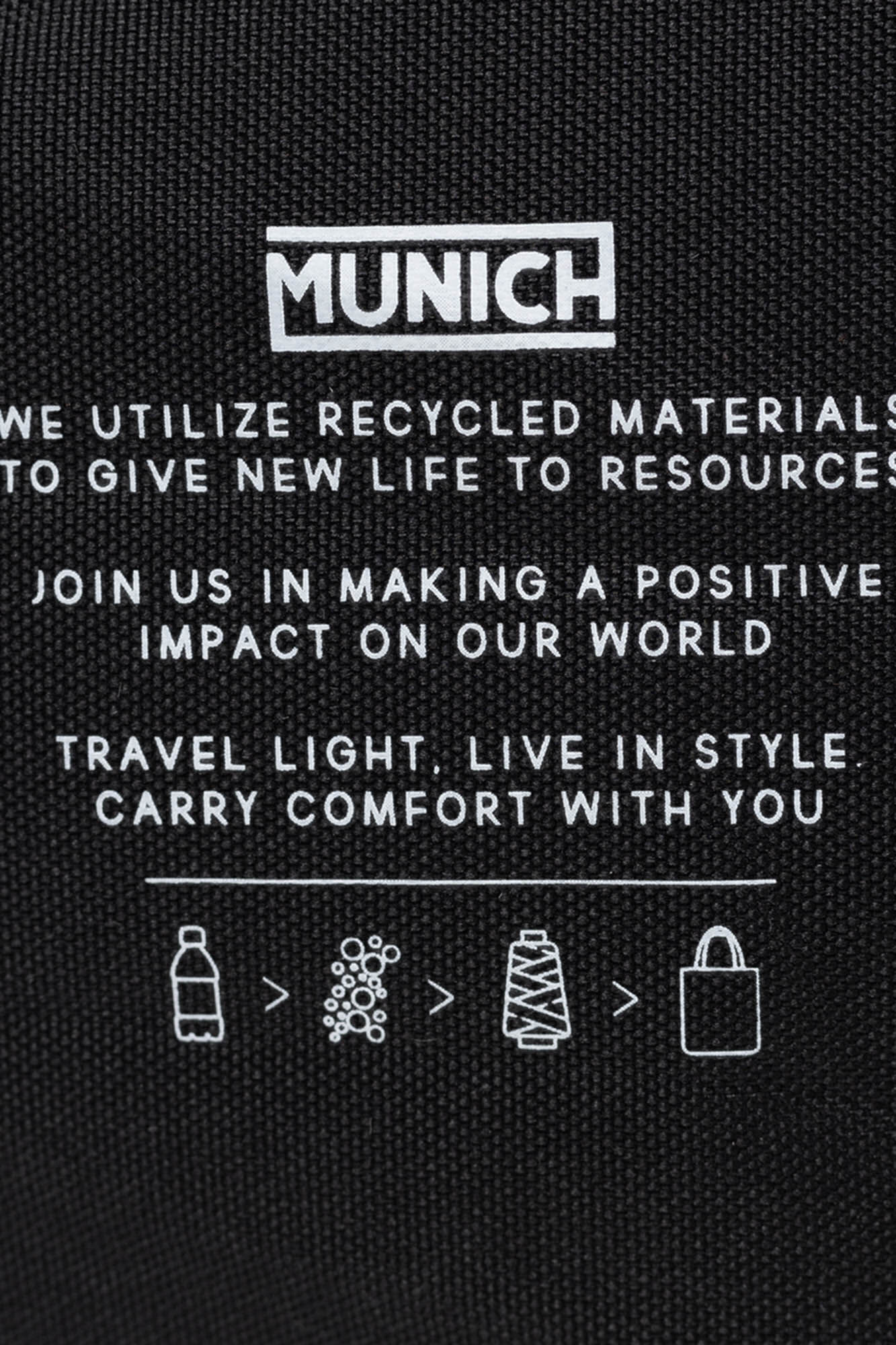 Munich Bolsa de higiene esportiva para academia preto