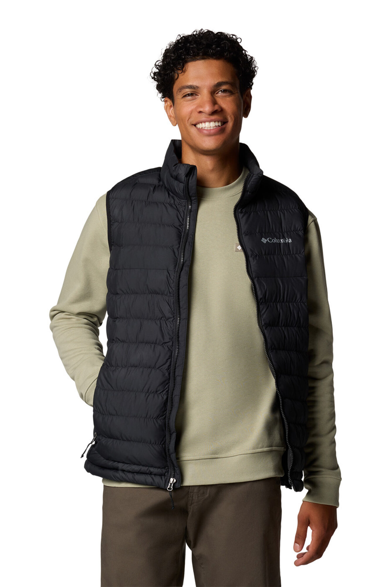 Columbia Chaleco aislante Powder Lite&trade; II de Columbia para hombre negro