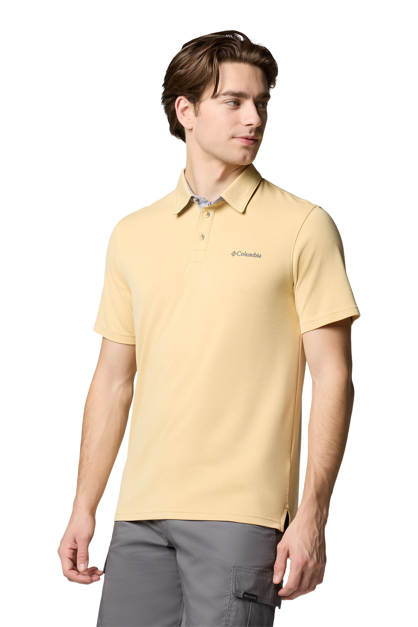 Columbia Columbia for men 's Nelson Point&trade; Polo yellow