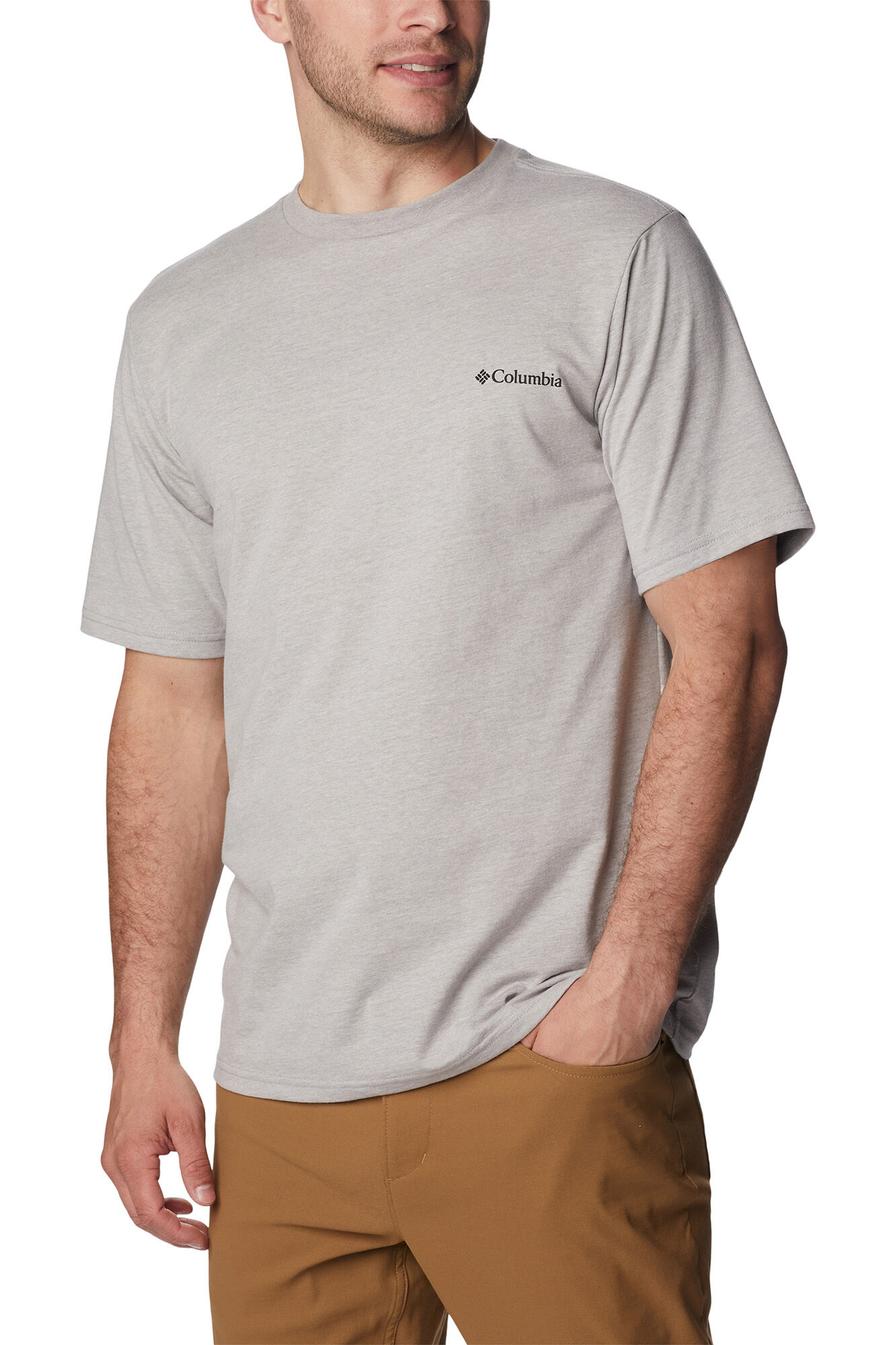 Columbia Columbia CSC Basic Logo short-sleeved T-shirt for men&trade; grey