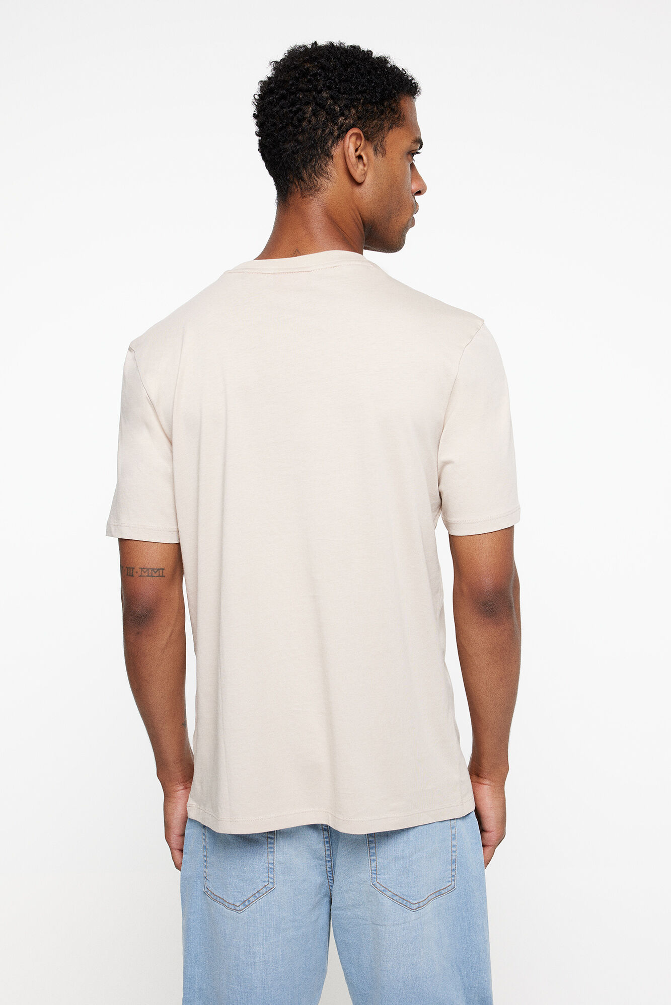 HUGO Short-sleeved T-shirt brown