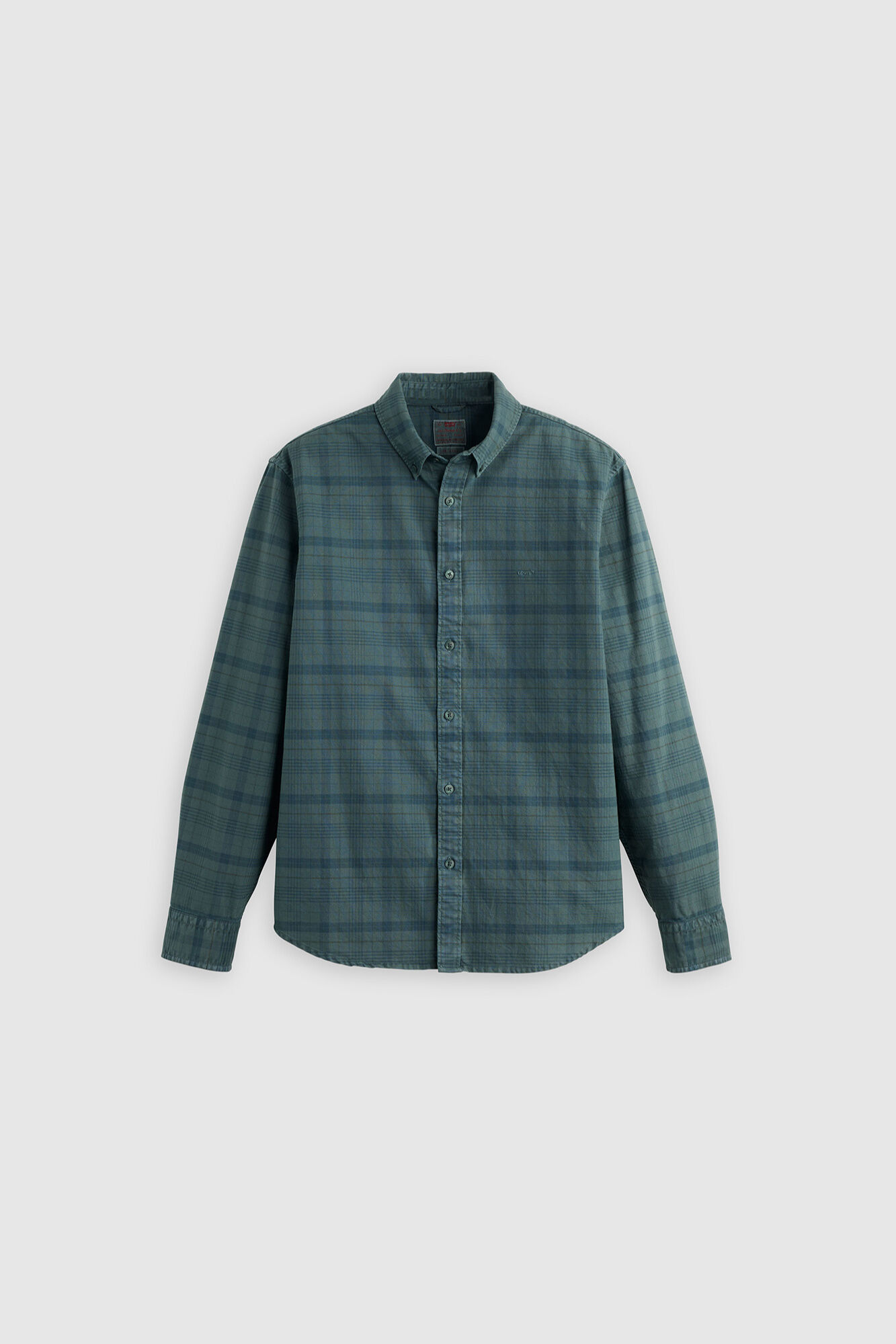 Levi's Camisa estampada de manga comprida branco