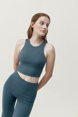 Born Living Yoga Top Elin Slate blue