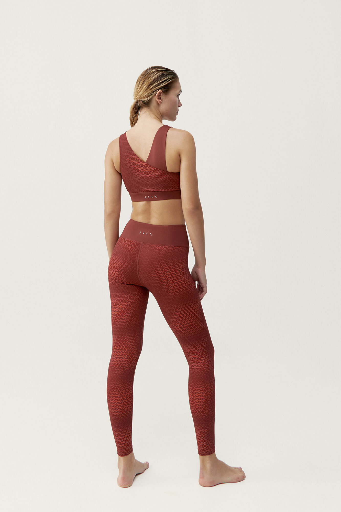 Born Living Yoga Yuto Mahogany/Desert Legging printed