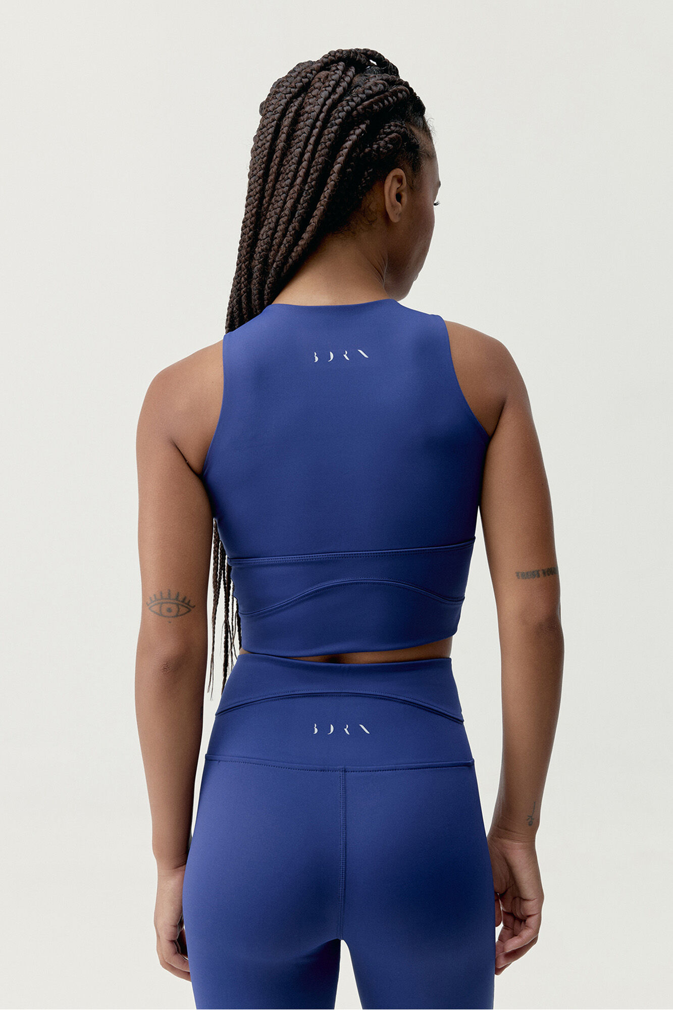 Born Living Yoga Soutien top desportivo Saori Next blue