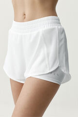 Born Living Yoga Off-white sports shorts PADMA 2.0 beige