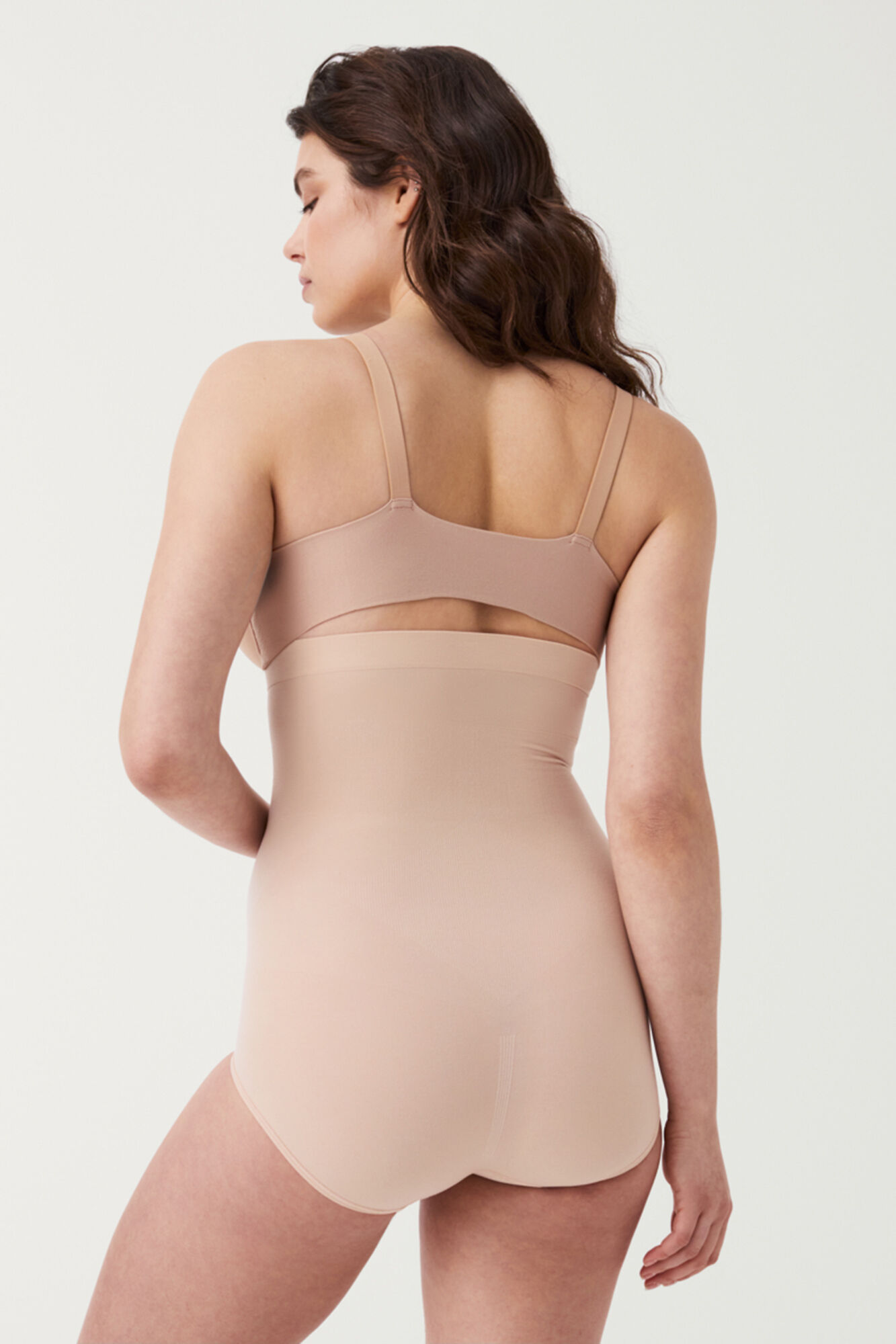 Spanx Nude high waist shaping panty. SPANX nude