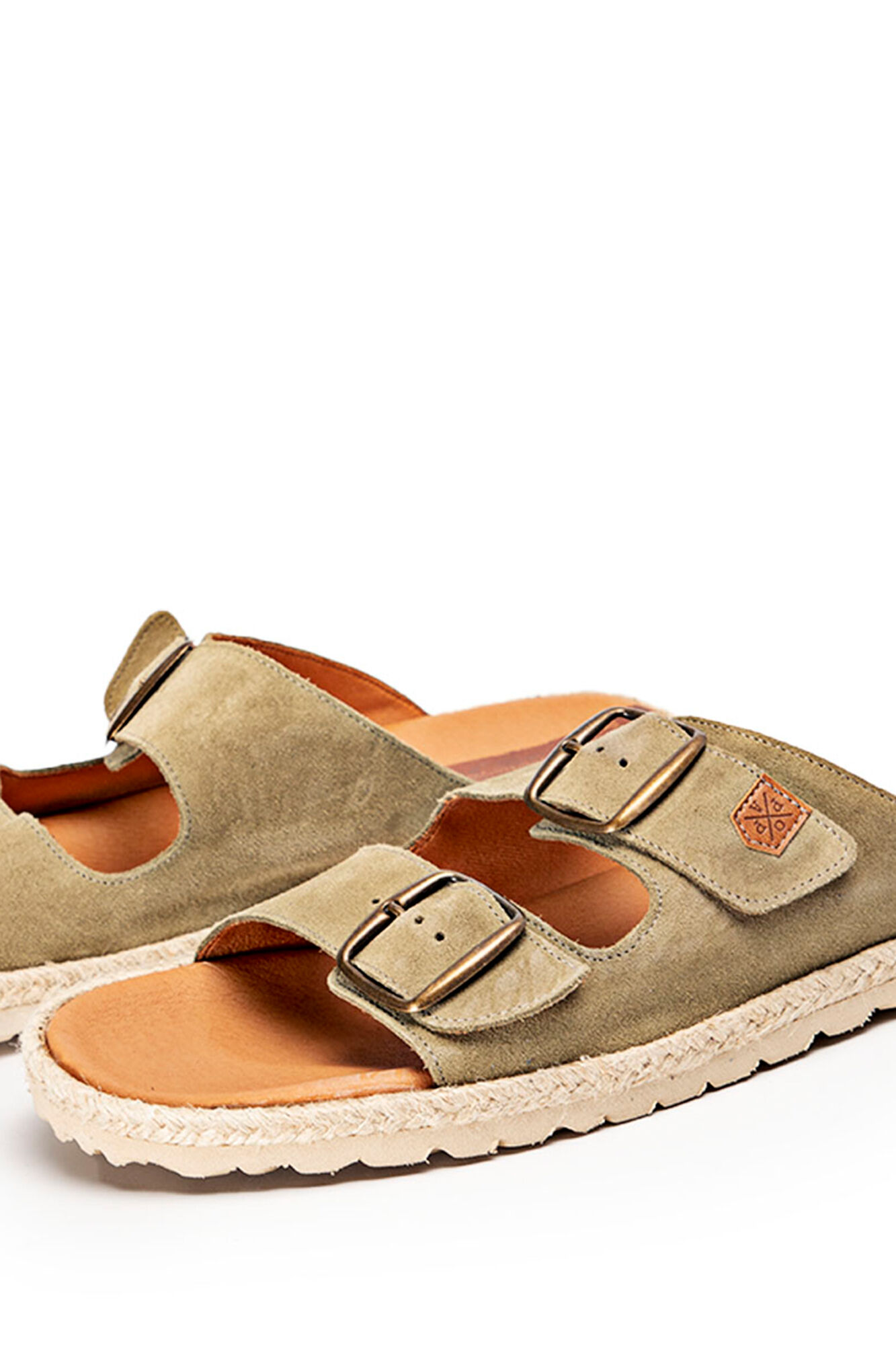 Popa Sandalias Icacos Serraje Kaki verde