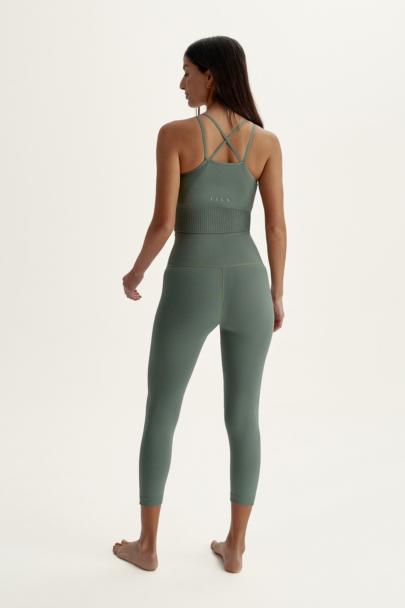 Born Living Yoga Algae Devika Top green