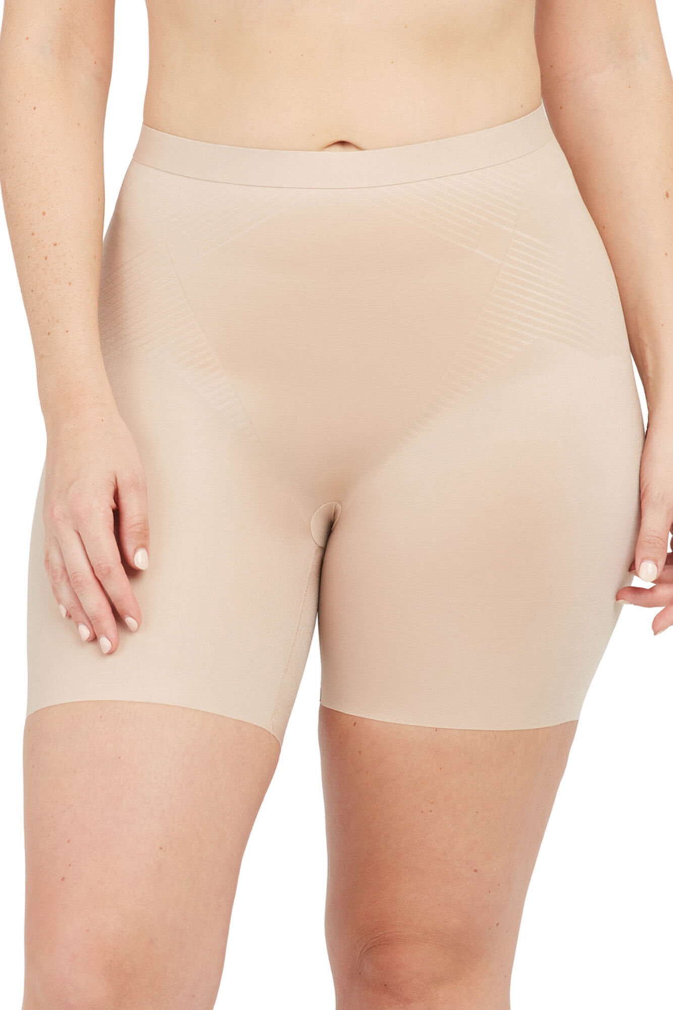 Spanx Faja pantal&oacute;n moldeadora a la cintura con pierna corta