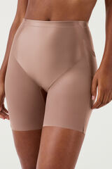 Spanx Pantal&oacute;n sat&eacute;n y tul moldeador Shaping satin nude