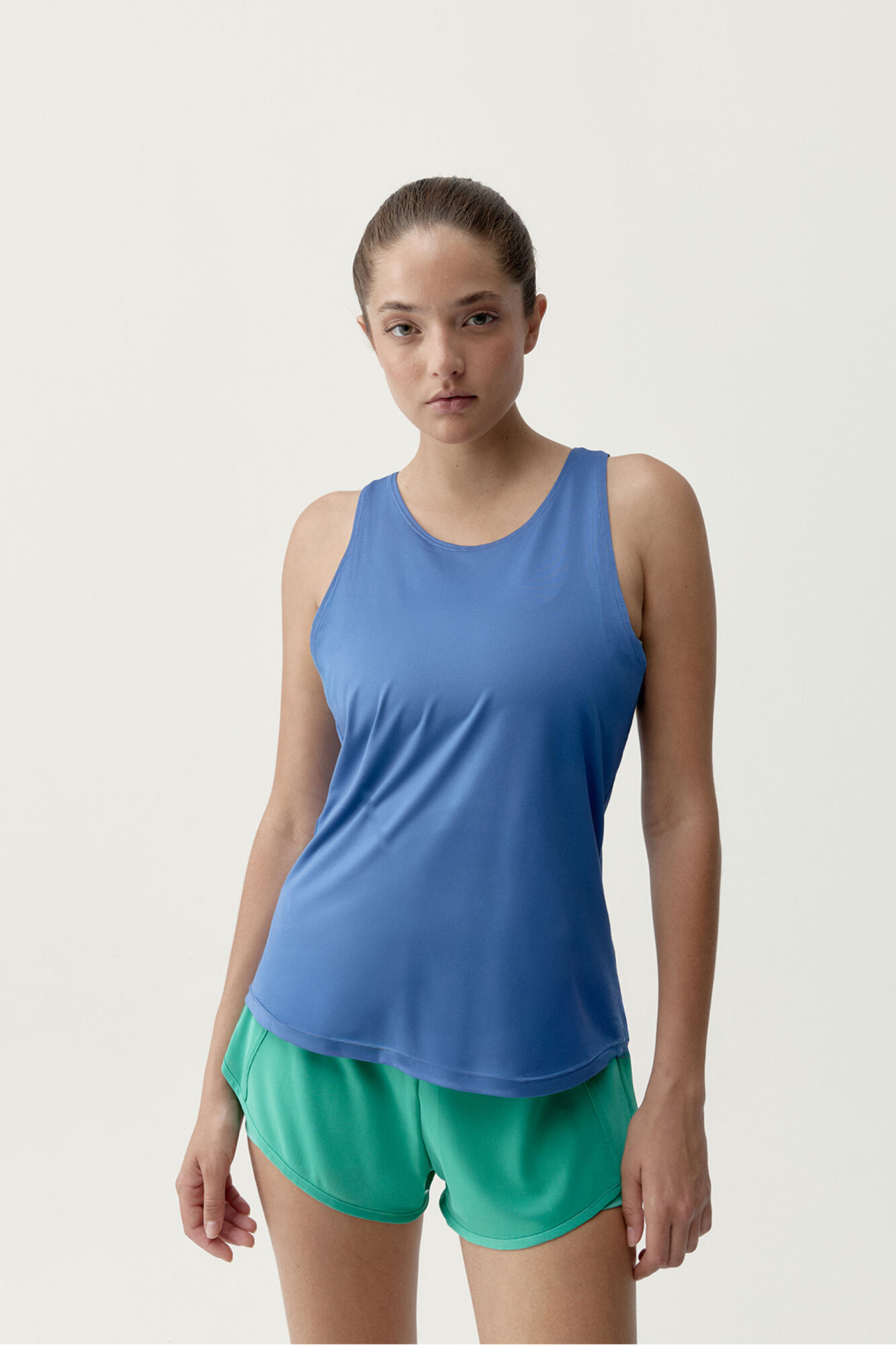 Born Living Yoga Camiseta deportiva Selena azul azul