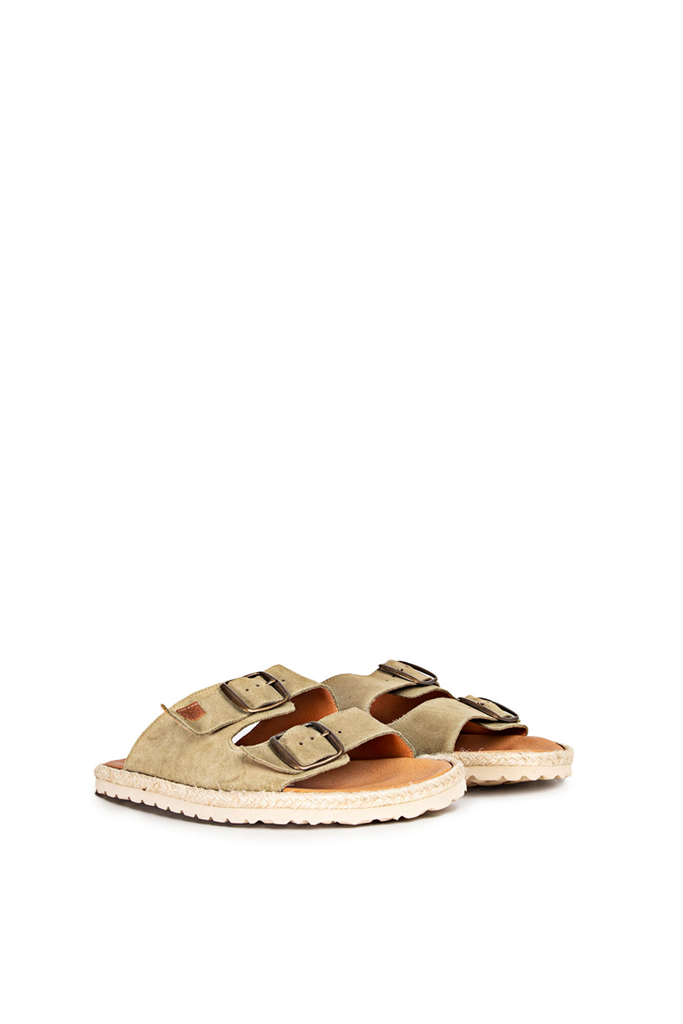 Popa Sandalias Icacos Serraje Kaki verde