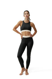 Born Living Yoga Legging deportivo Fiorella negro/blanco&nbsp;&nbsp;