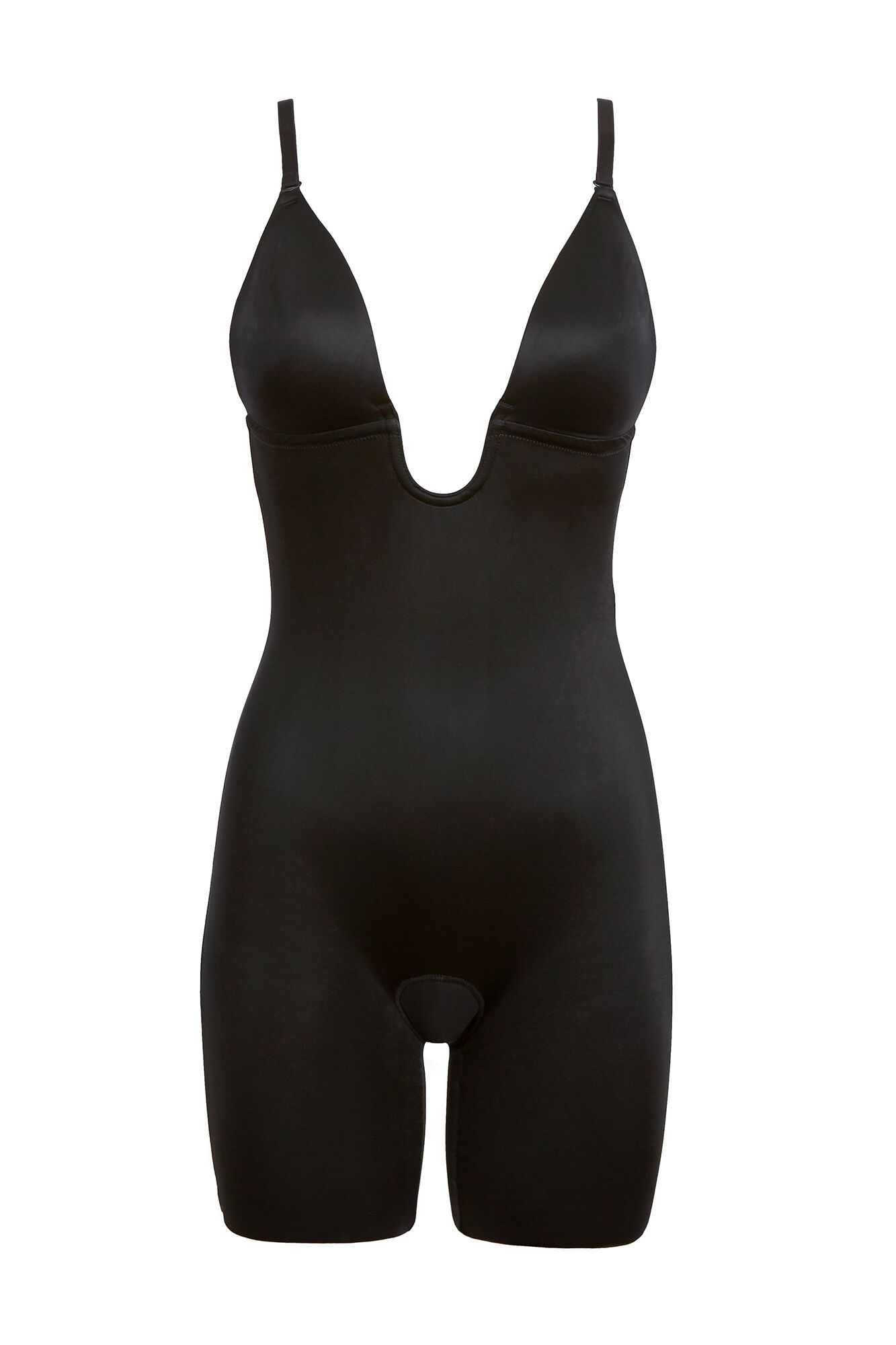 Spanx Body reductor escote U negro Spanx negro