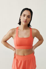 Born Living Yoga Top Padma 2,2 red