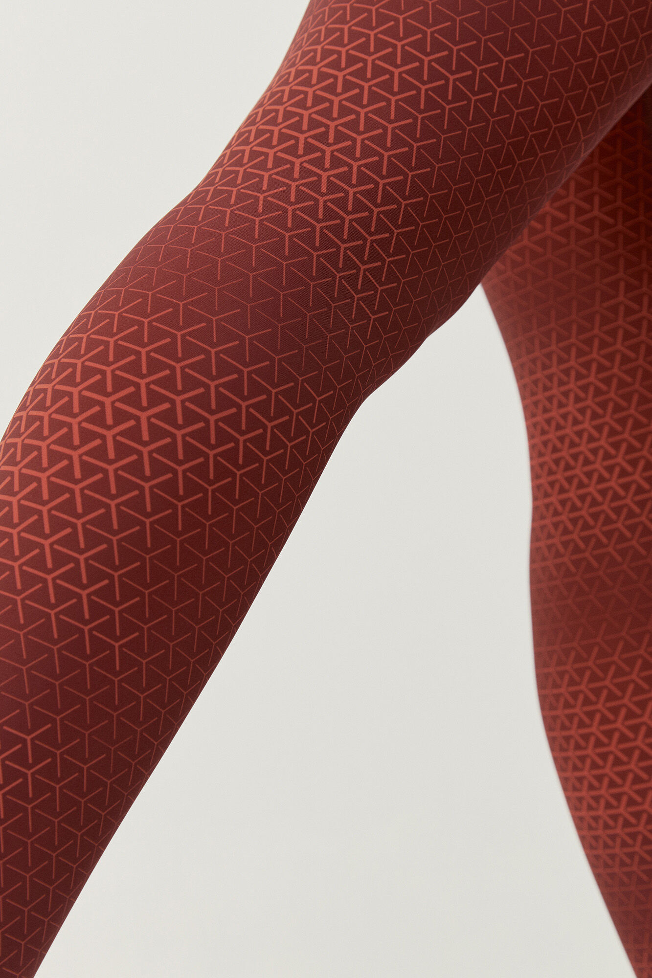 Born Living Yoga Yuto Mahogany/Desert Legging printed