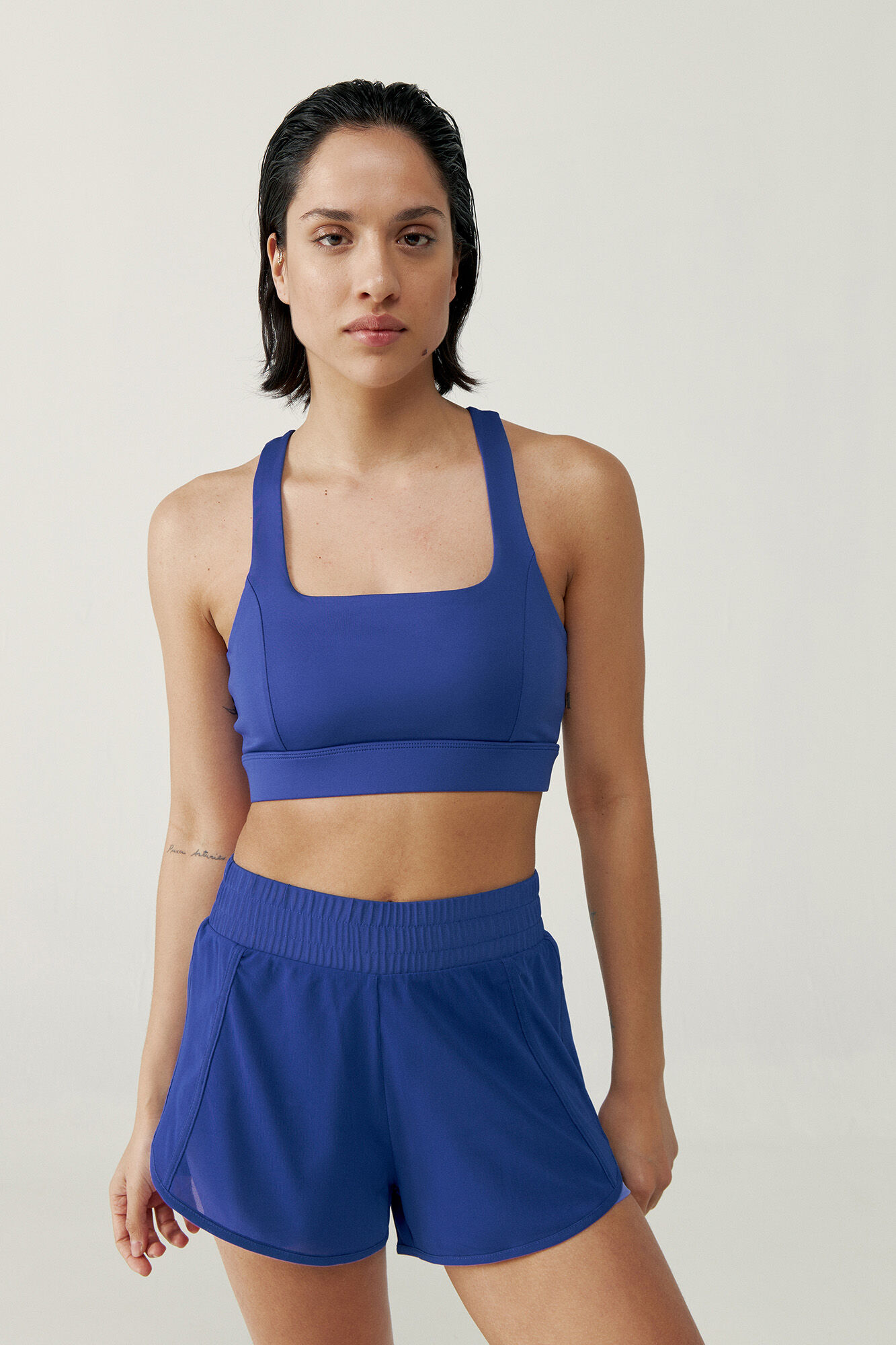Born Living Yoga Top Padma 2,0 azul