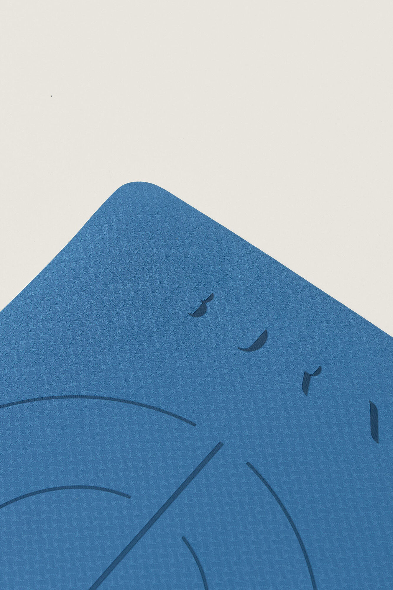 Born Living Yoga Mat Wave-6mm  azul