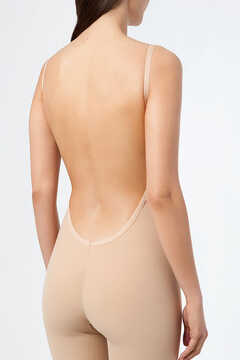 Womensecret Body-pantalón copa C Ivette Bridal con copa push up en nude estampado