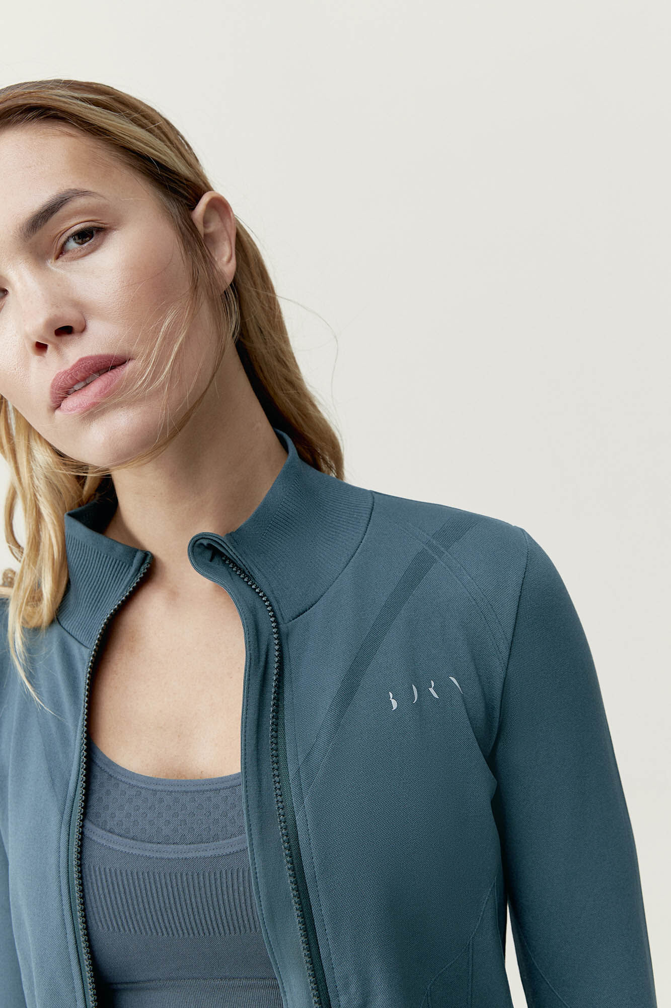 Born Living Yoga Sora Slate Jacket blue