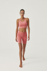 Born Living Yoga Short Daira Pink Peach/White pink