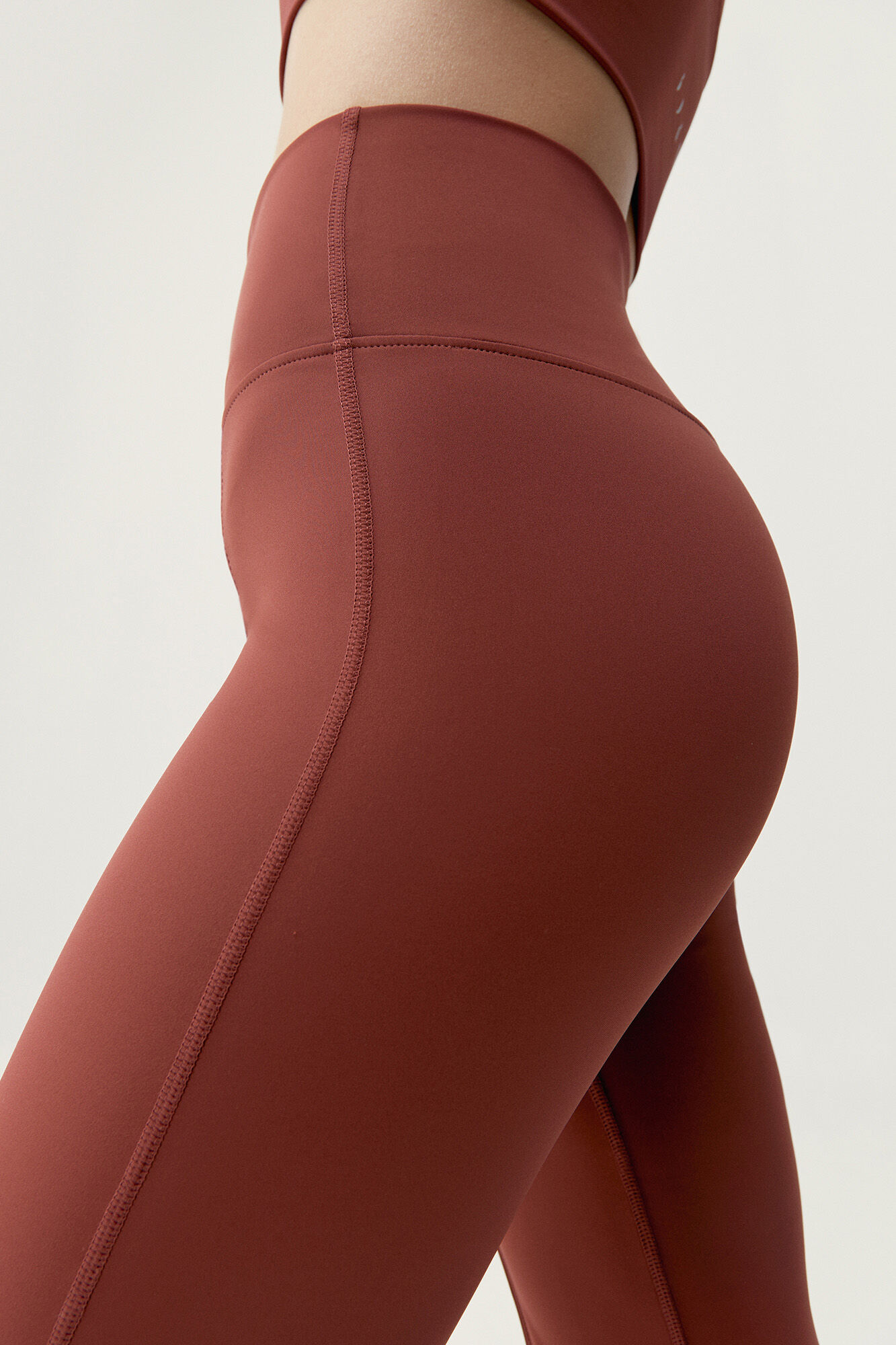 Born Living Yoga Elin Mahogany Legging printed