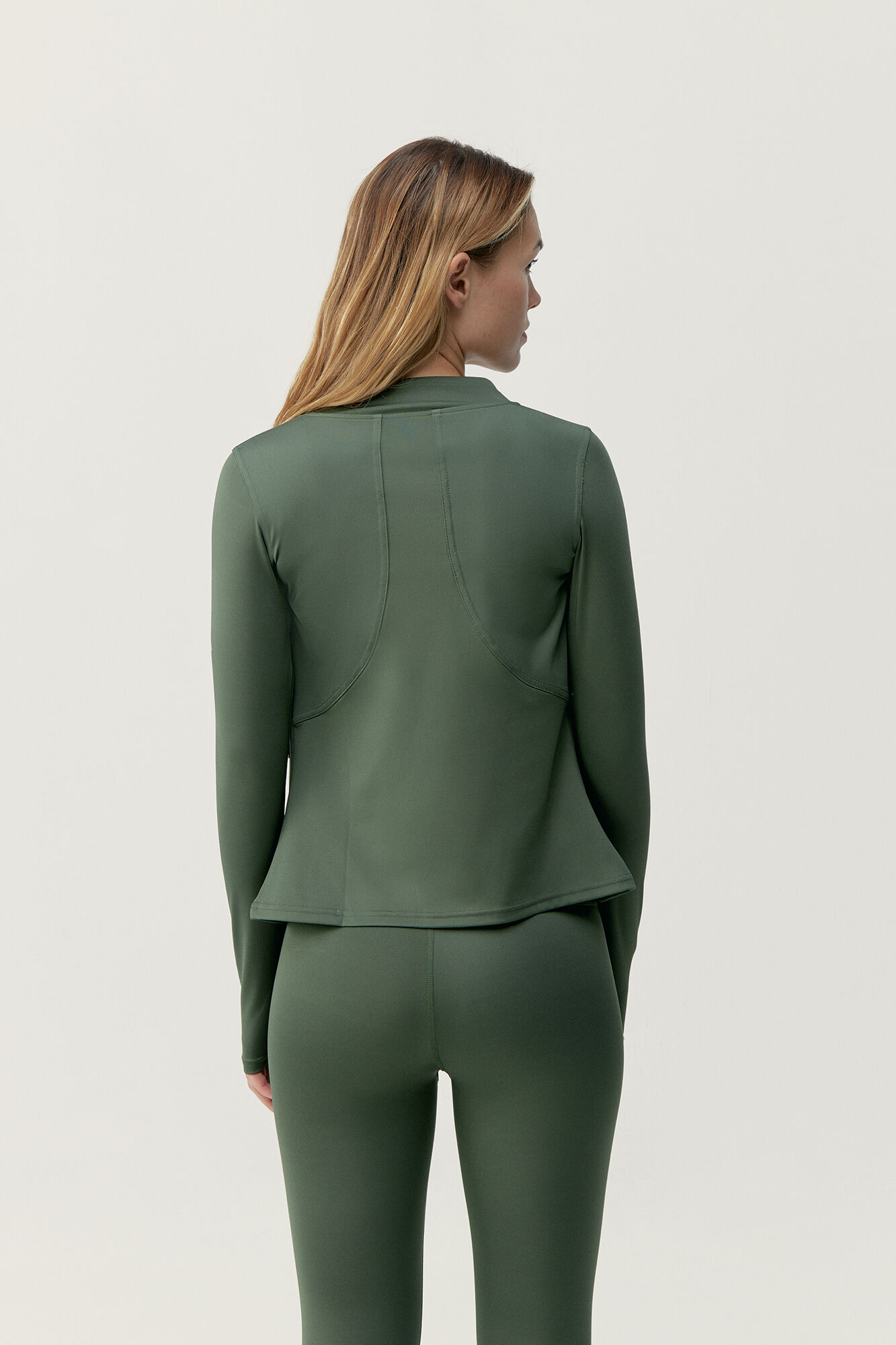 Born Living Yoga Jacket Ivet Jade Grey beige