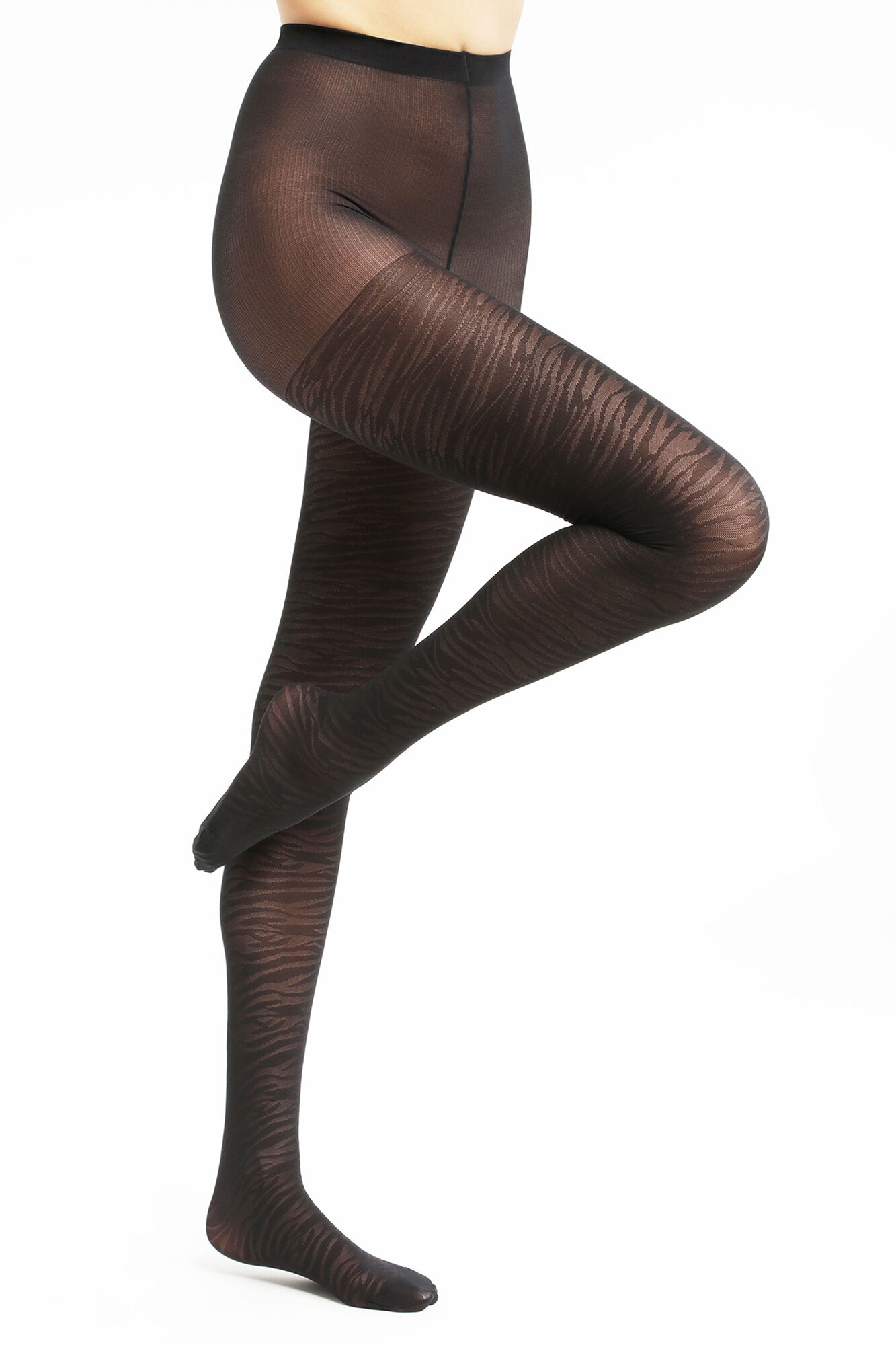 DIM Fantasia Style Le Crois&eacute; Tights - Black black