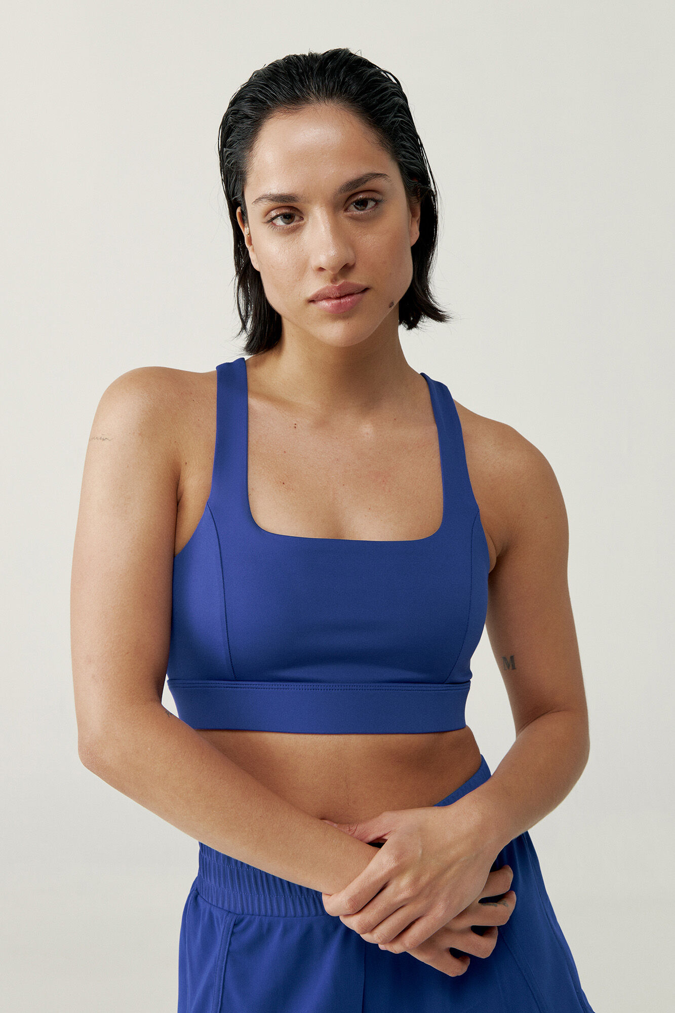 Born Living Yoga Top Padma 2,0 azul