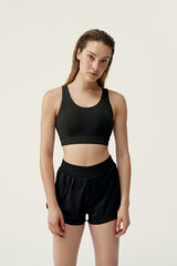 Born Living Yoga Black Padma Bra Top black