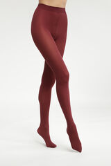 DIM Panty opaco veloute chocolate mate 50 Deniers Style DIM burdeos