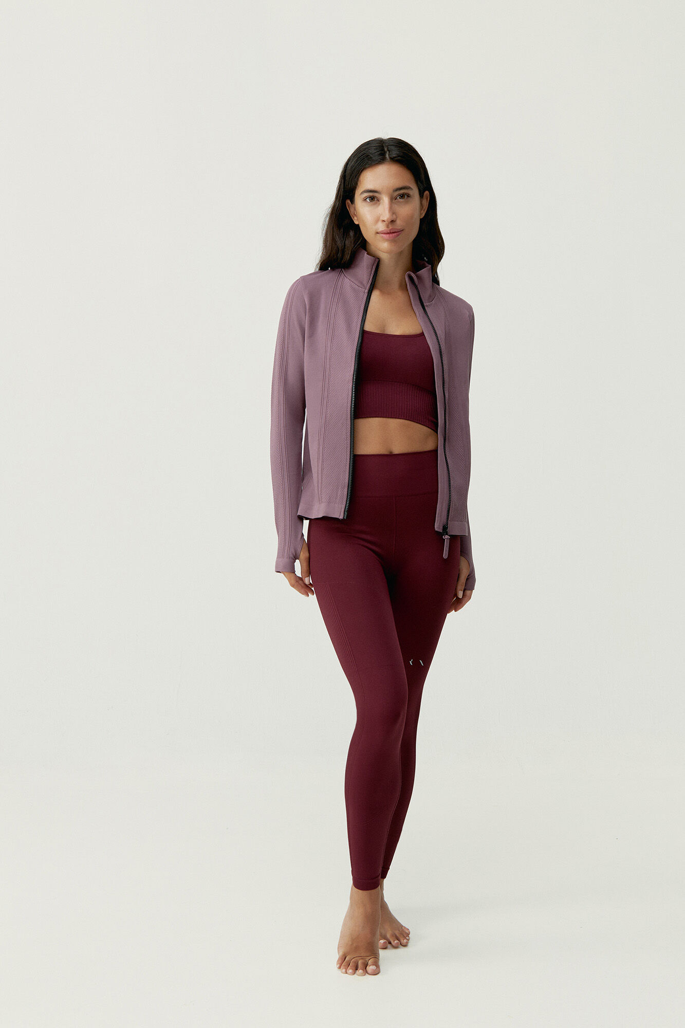 Born Living Yoga Jacket India Amatista pink