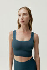 Born Living Yoga Top Yami Bordeaux blue